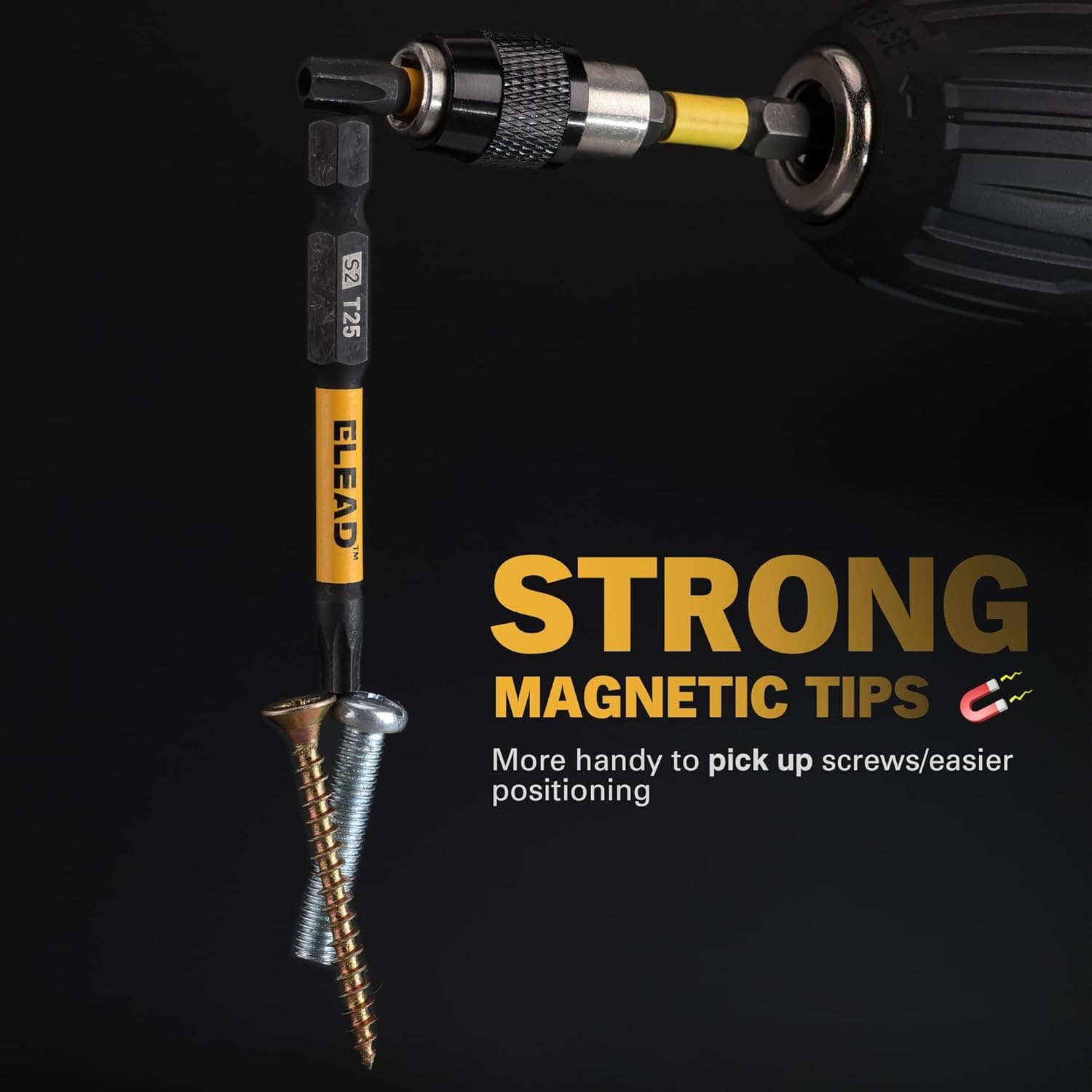 Tamper Proof Torx Bit Set: 25 Pieces T5-T40 Torx Security Bits Set | Torque Star 3