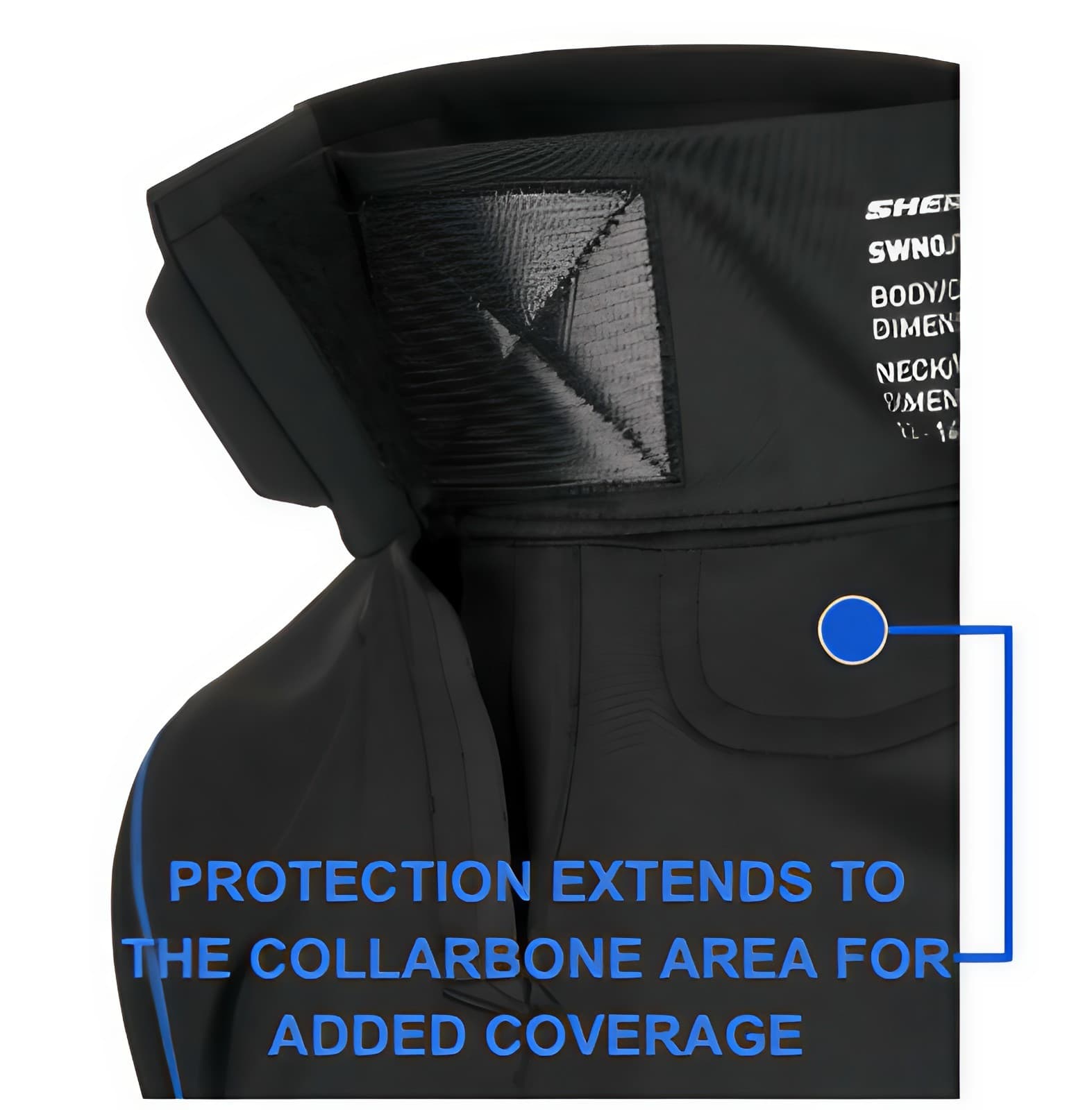 Sherwood Cut-Resistant Neck Guard Long Sleeve Baselayer - Kids & Men 4