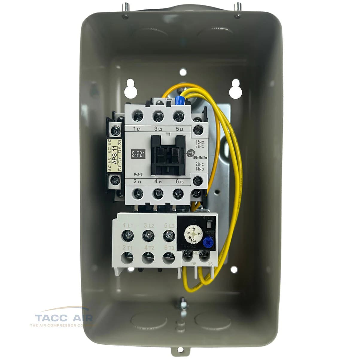 7.5 HP Three Phase Magnetic Starter Motor Control Switch Box 220 - 240 Volt 3 PH 4