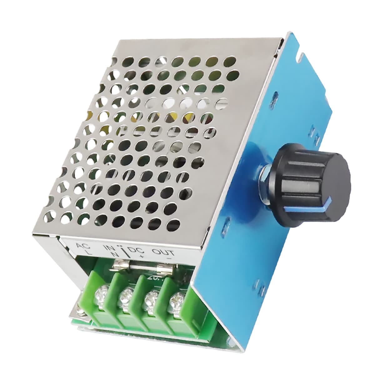 AC 110V 220V to DC 10-220V SCR Motor Speed Controller Voltage Regulator Dimmer 3