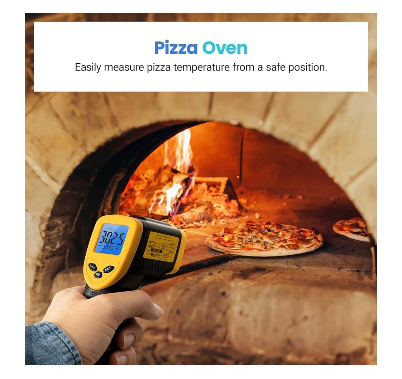 Etekcity Lasergrip 1080 Non-Contact Digital Laser Infrared Thermometer 6