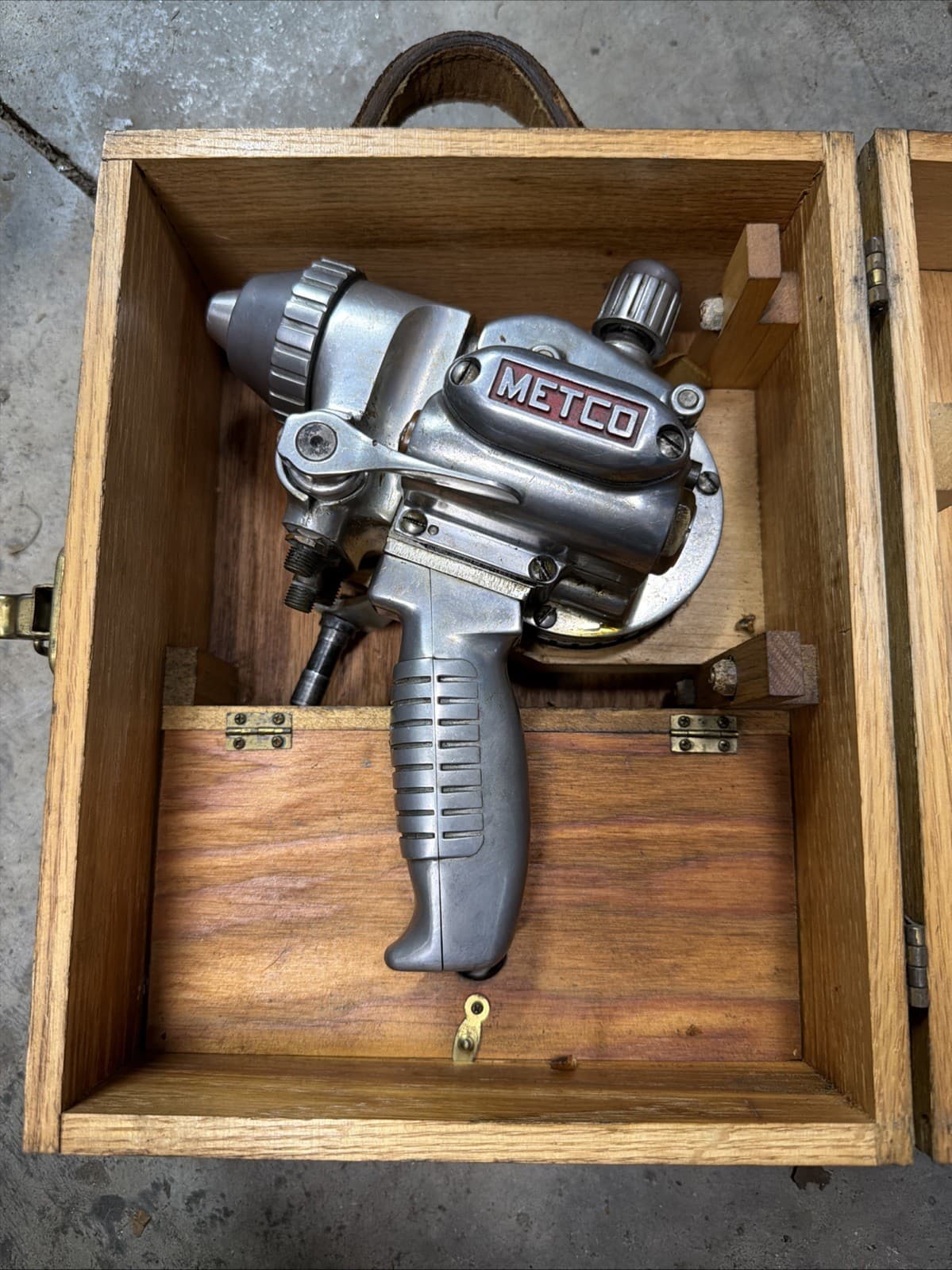 Metco 4E Metalizing Flame Spray Welder Shaft Repair Welding Gun Torch