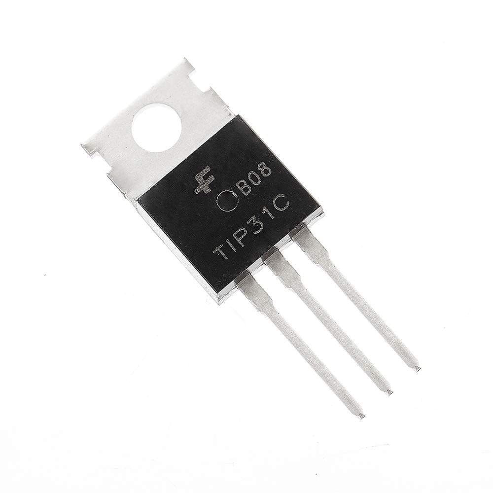 20pcs TIP31C TIP31 NPN Silicon Power Transistor,3 A 100 V TO220,3-Pin  4