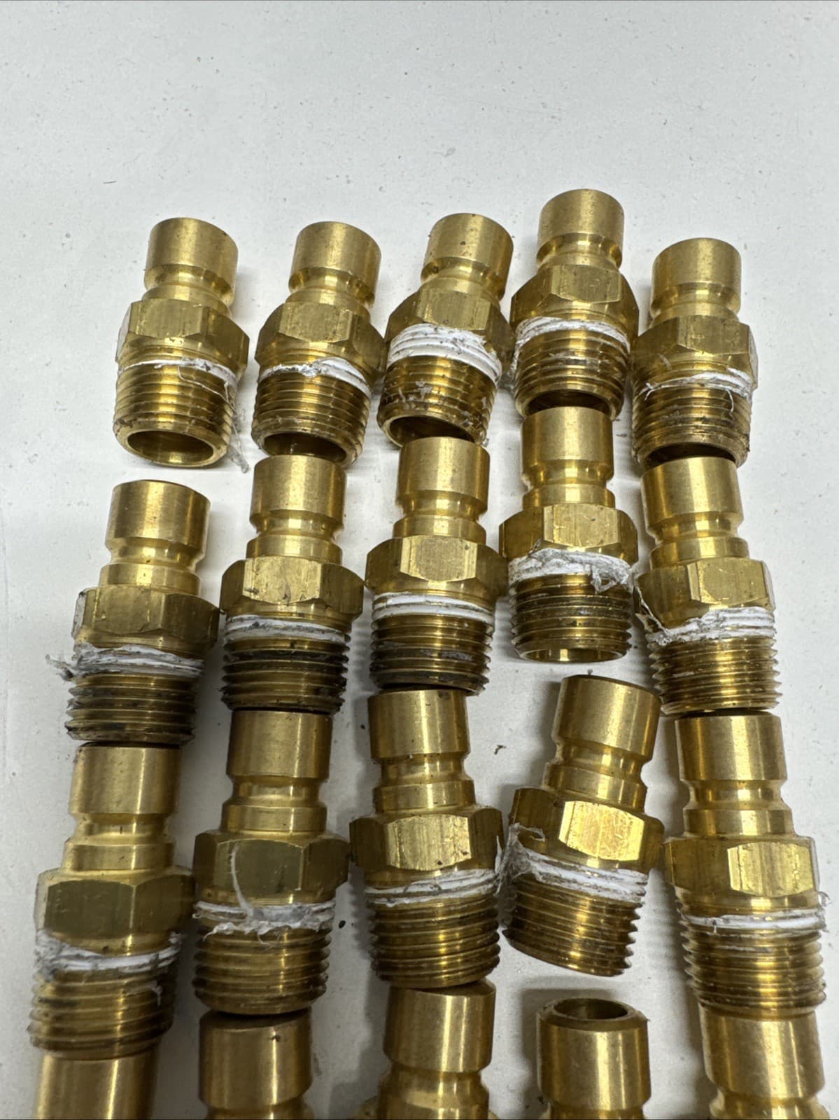 32 Quick Disconnect Mold Coolant Plug 3/8” Body x 3/8” Male NPT Brass 2