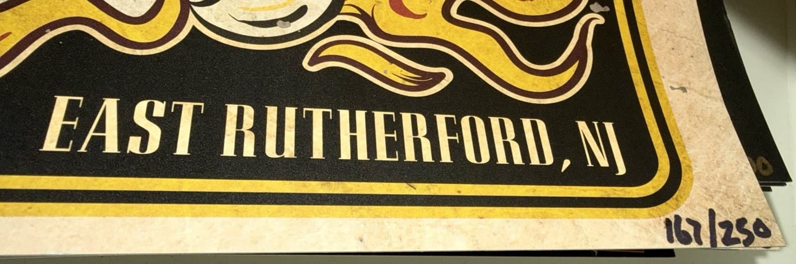 GUNS N ROSES POSTER METLIFE EAST RUTHERFORD NJ 8/15/2023 AXL SLASH LMTD #167/250 6