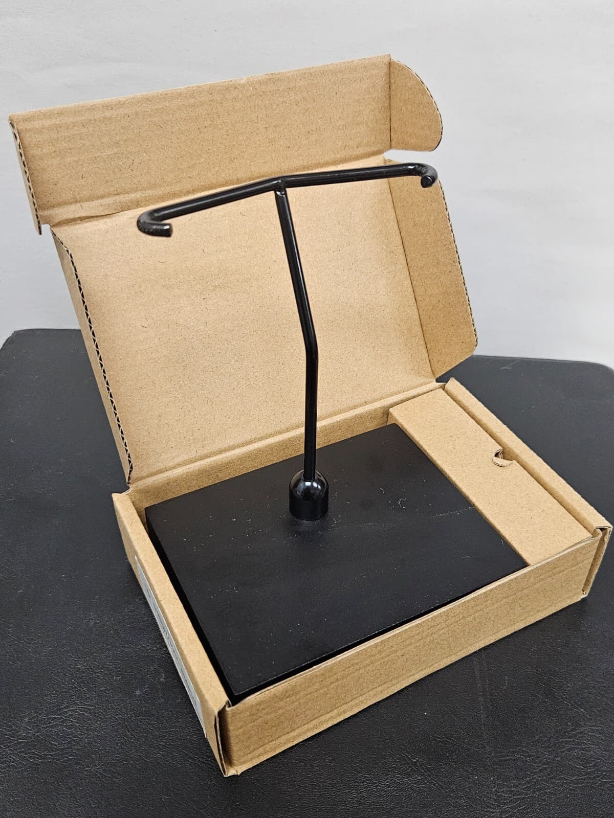 TOP SELLER! Black Megalodon Display Stand shark teeth fossil TOOTH NOT INCLUDED 6