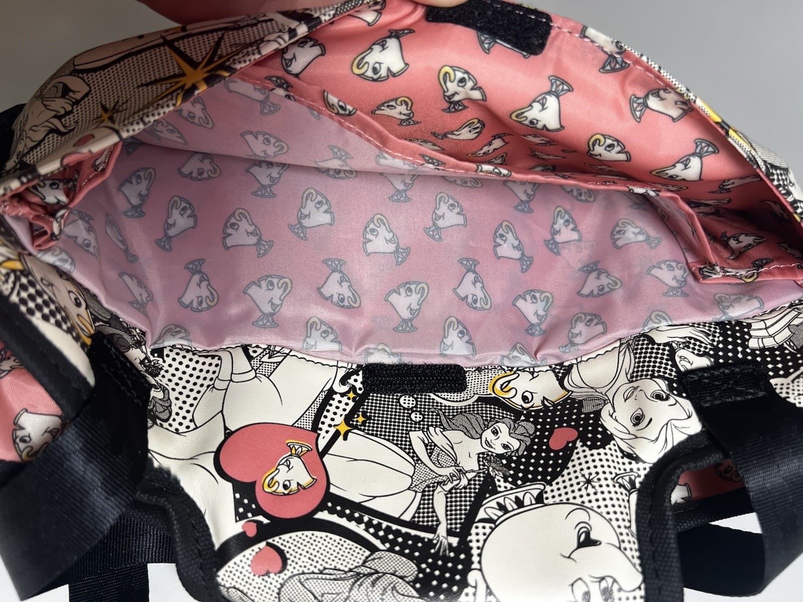 Petunia Pickle Bottom Wander Stroller Caddy Disney Belle Popart Beauty and Beast 5