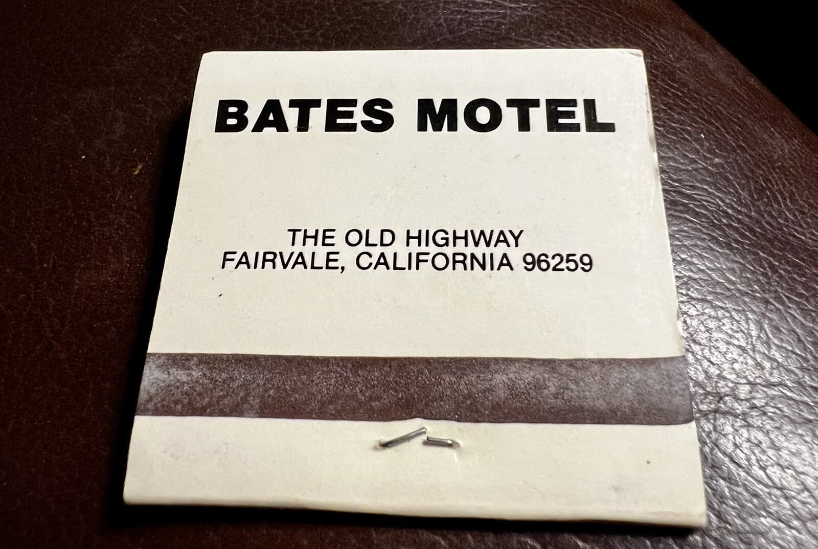 Bates Motel, Universal Studios, Orlando, FL, Psycho Matchbook W Matches 2