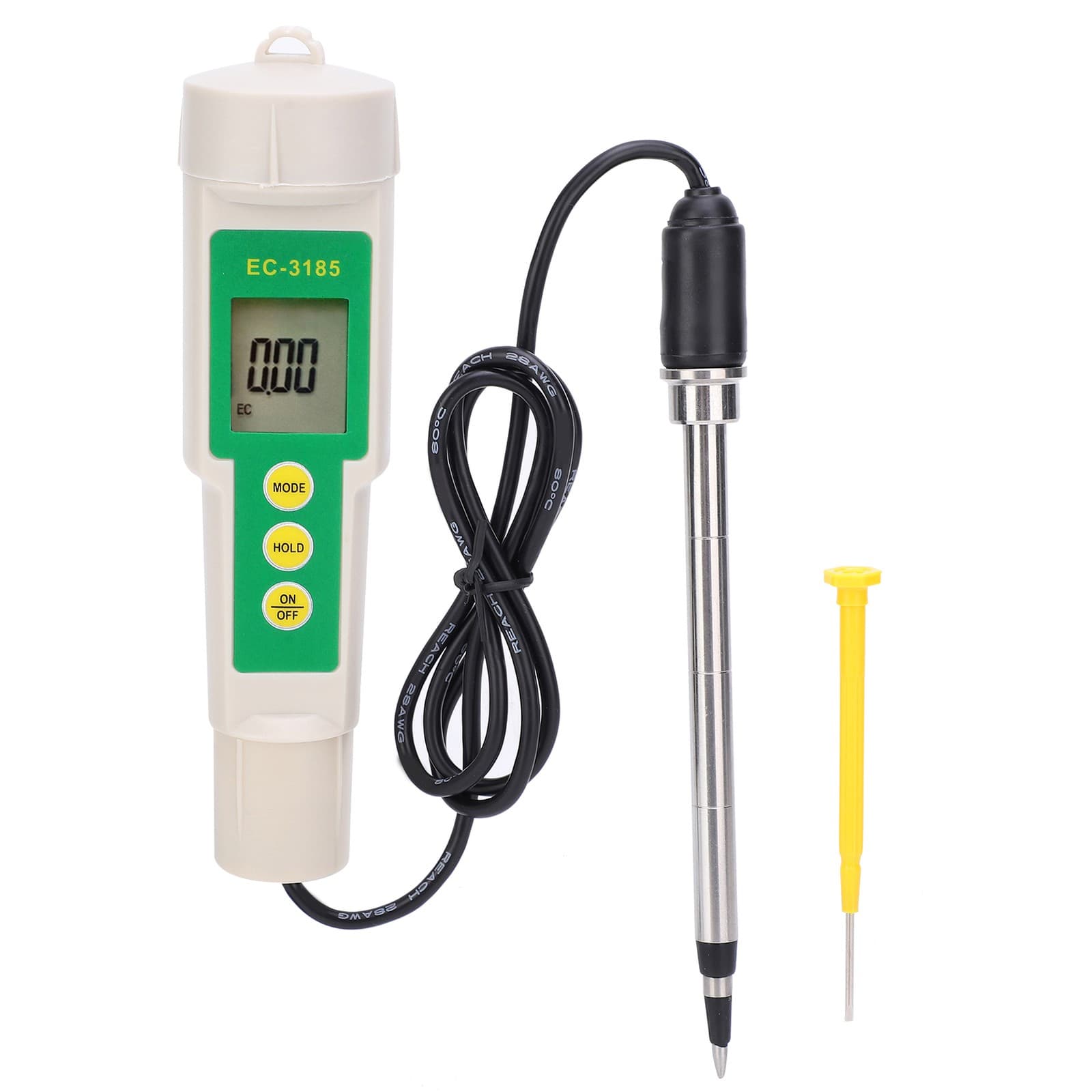 EC3185 Portable EC CF Soil Tester Meter For Garden Horticultural Agriculture US 4