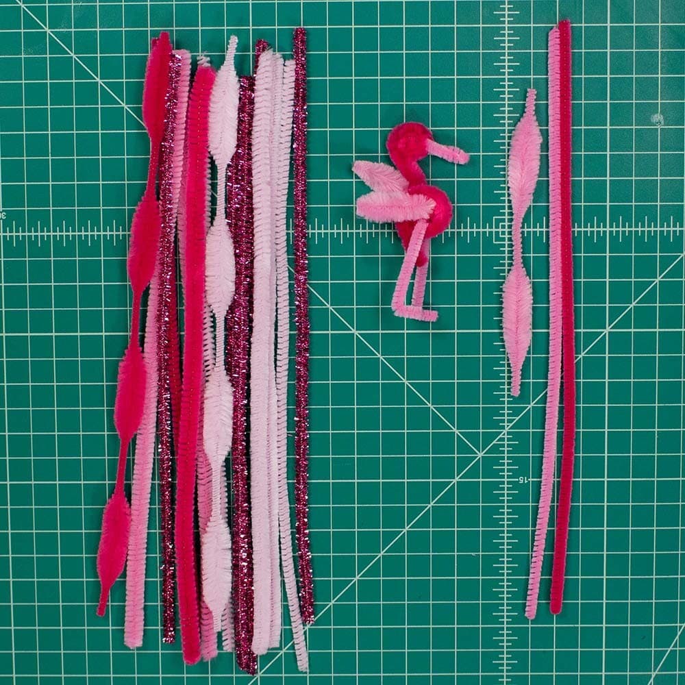 Craft County 20 Pack of Chenille Stems - 20 Pack - 9 Color Options - Craft Stems 4