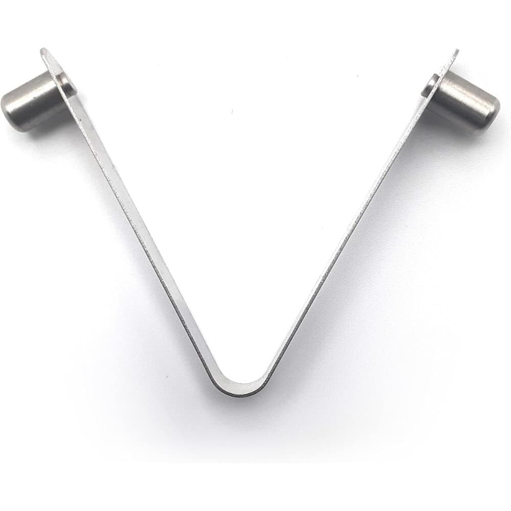 Universal Stainless Steel V-Clip for  Pool and Spa Nets, Brushes or Poles 3