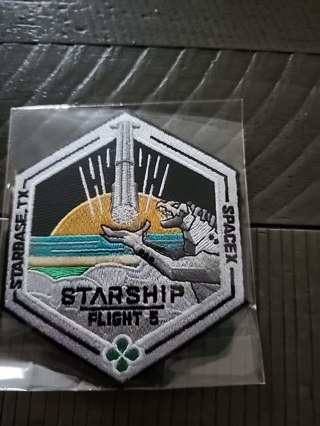 SPACEX -STARSHIP TEST FLIGHT-5  -SUPER HEAVY- Mission Authentic Employee PATCH 3