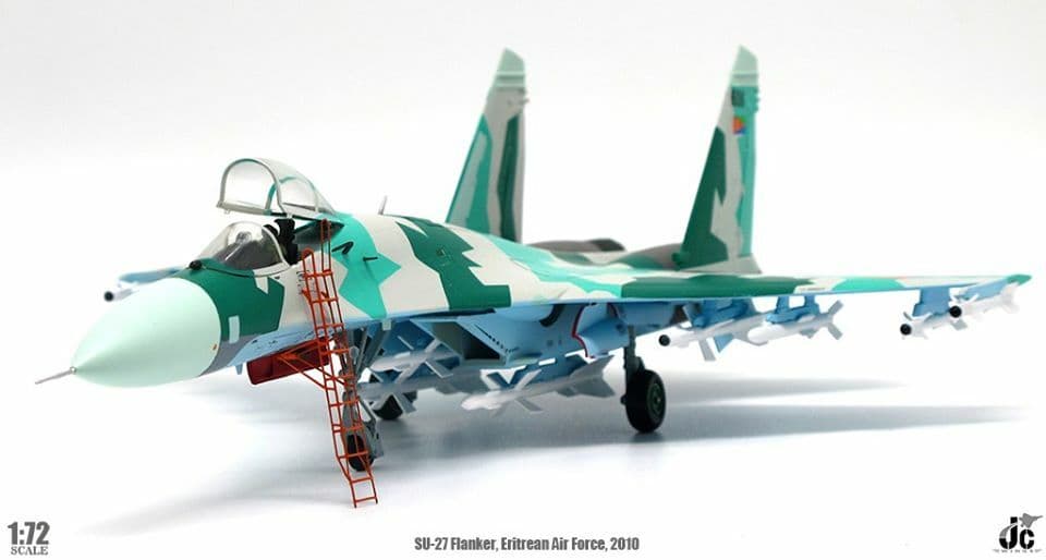 Su-27 Flanker Eritrean Air Force, 2010 Reg: 608 Scale 1/72 JCW-72-SU27-007 4