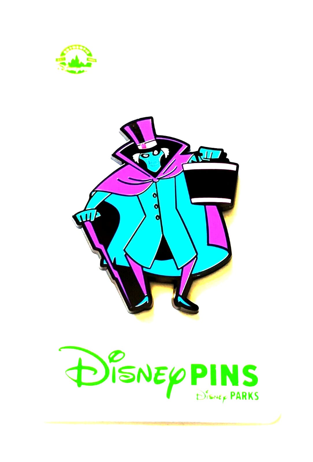 Disney Parks Hatbox Ghost from the park attr 2023 Pin # 156739 Disneyland Resort 2