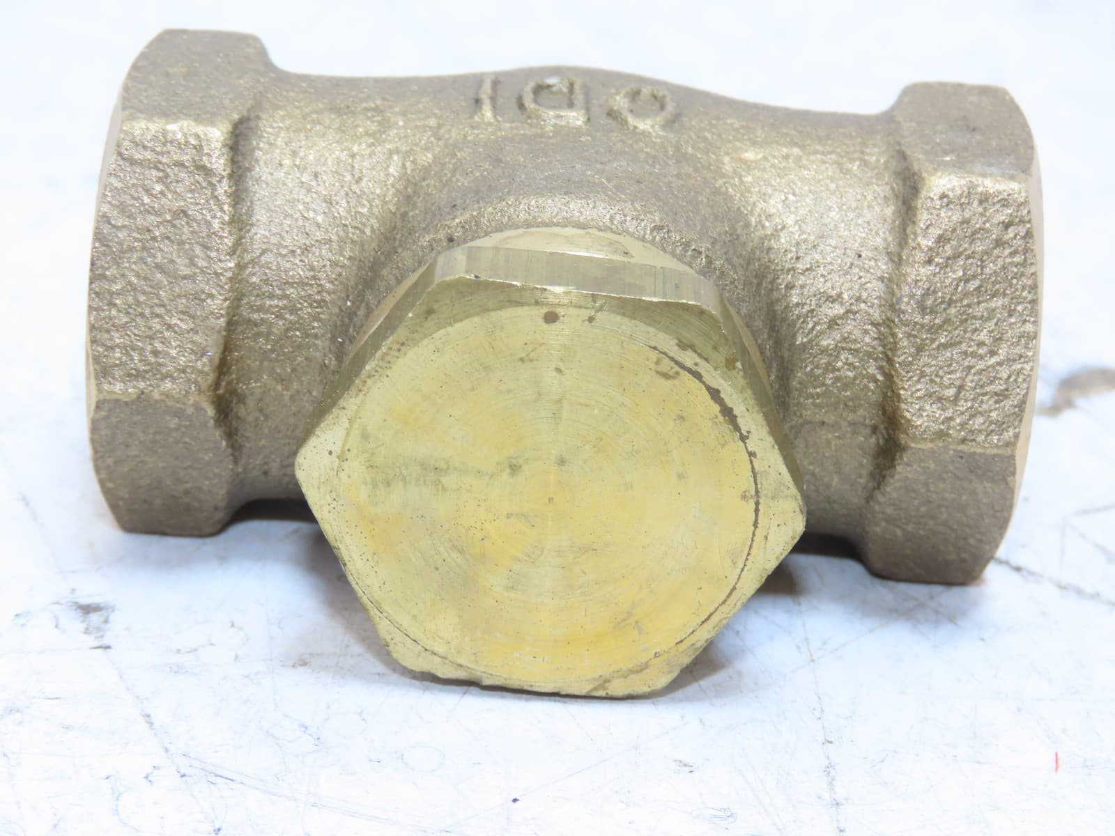CONTROL DEVICES CB50 Check Valve Air Brass 1/2 in (F) NPT 250 psi Pressure 4