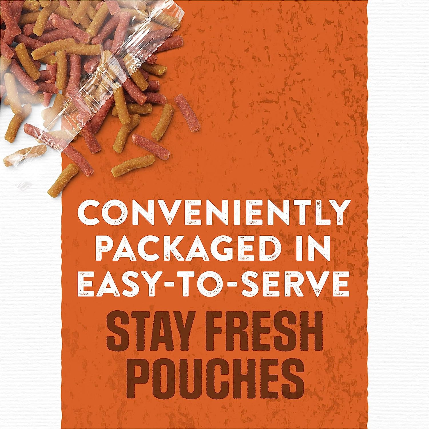 Moist and Meaty Burger With Cheddar Cheese Soft Dog Food Pouches - 36 ct. Pouch 6