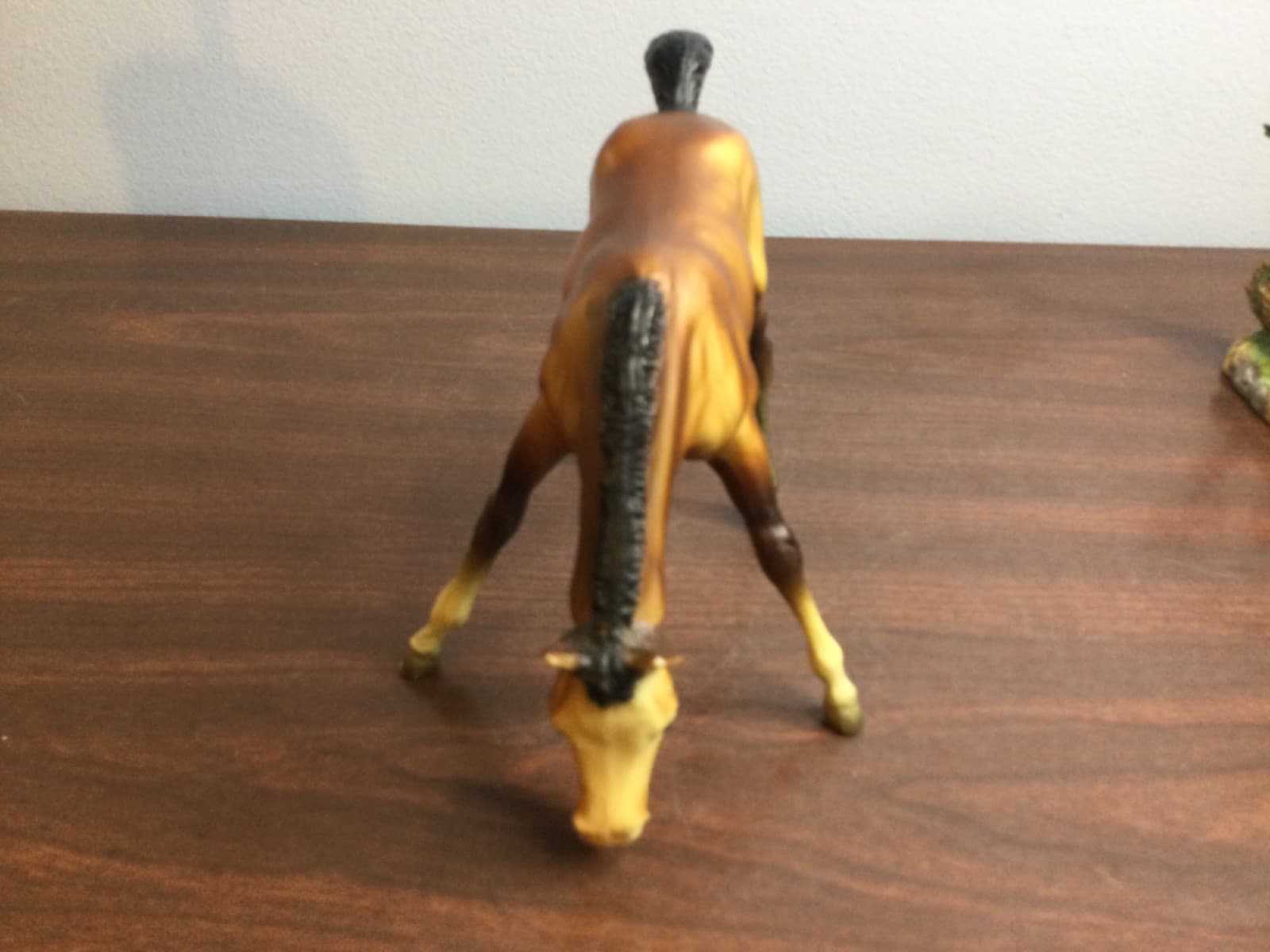 Breyer Horse Pony Traditional Grazing Bay Foal Colt Eating Grass Model #151 2