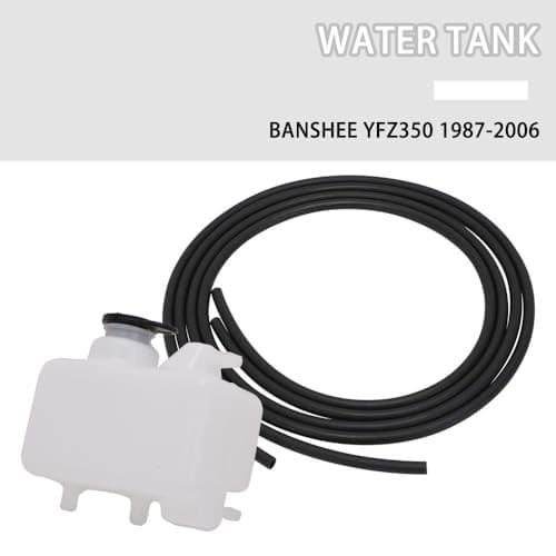 ATV Coolant Reservoir Tank with Radiator Hose for Banshee YFZ 350 1987-2006,  3