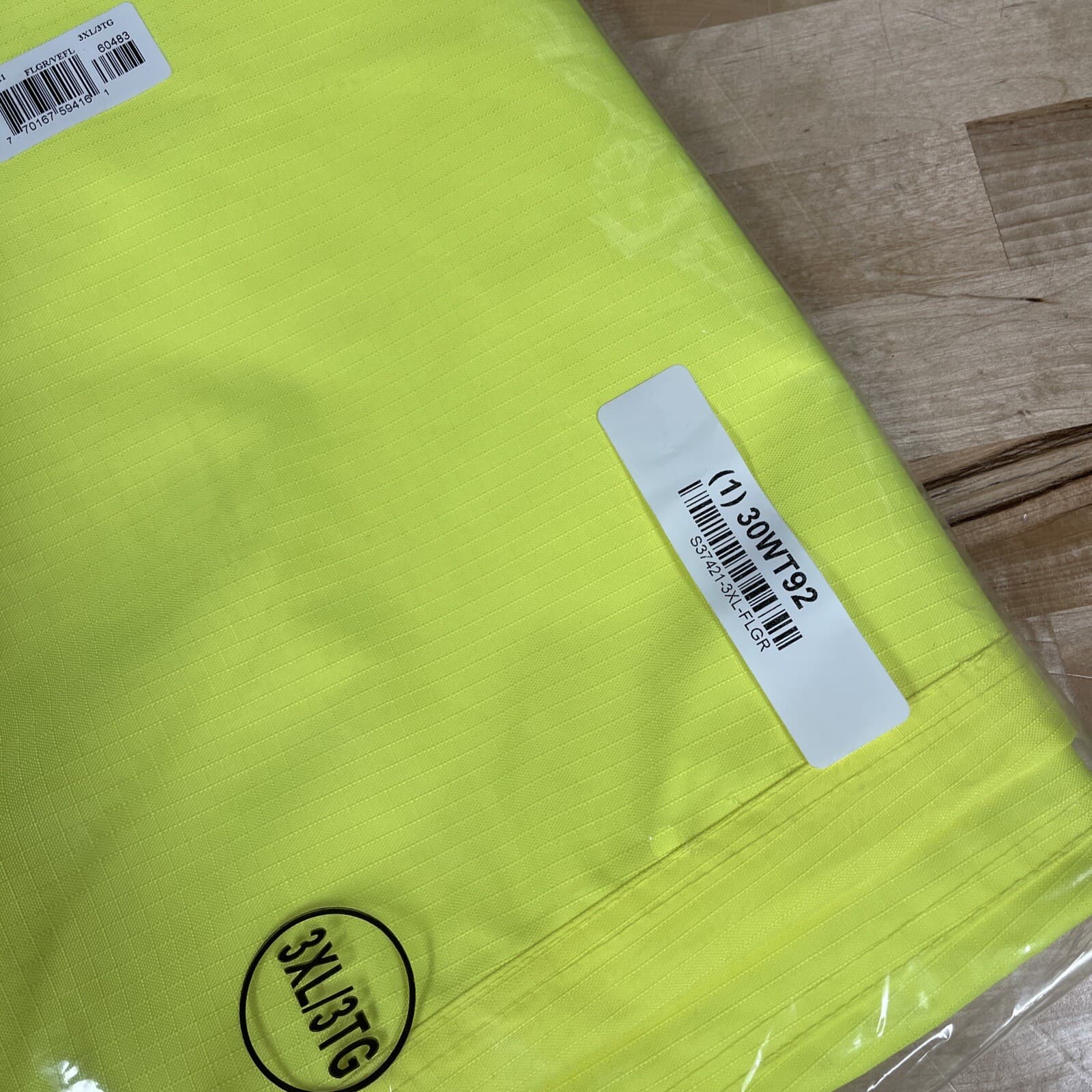 Tough Duck S37421 Hi-Vis Rain Pants, Size 3XL Yellow/Green New 4