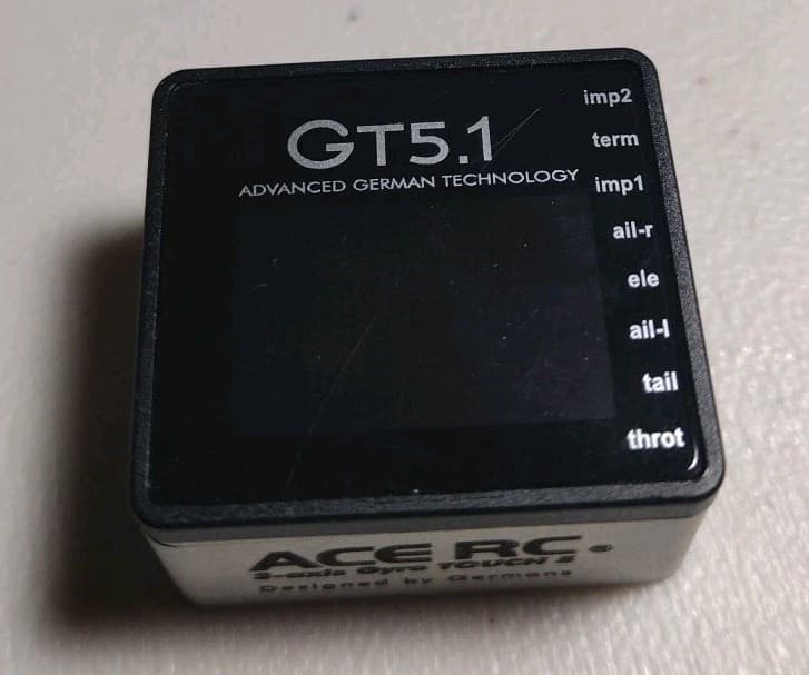 Ace RC GT5.1 FBL Controller With Instructions