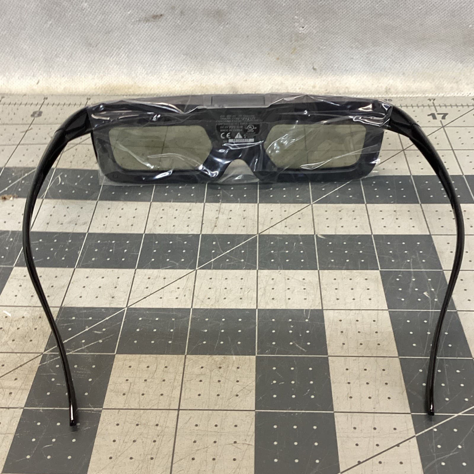 Sharp Aquos Glasses 3D-G/2D-R With Black Frame New No Box 2