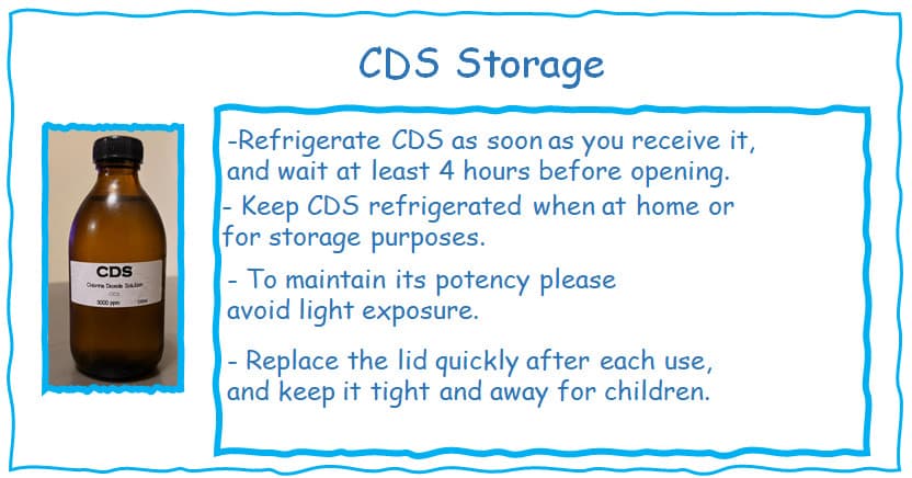 CDS  Water Purification Solution 250ml 8oz (Ready to use) 4