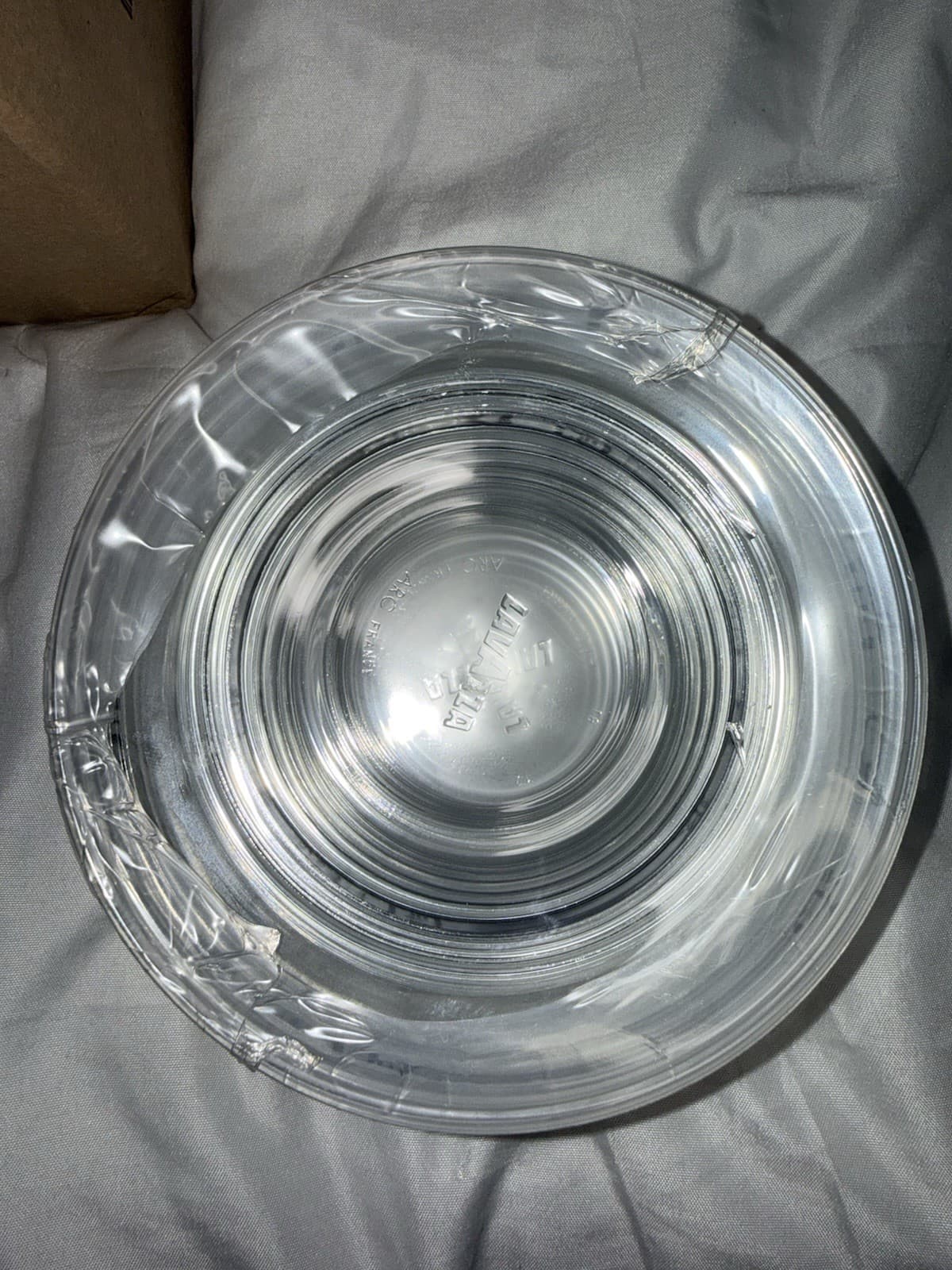 Lavazza Vetro Blu Glass Cappuccino Saucers Set of 12 – New in Box 2