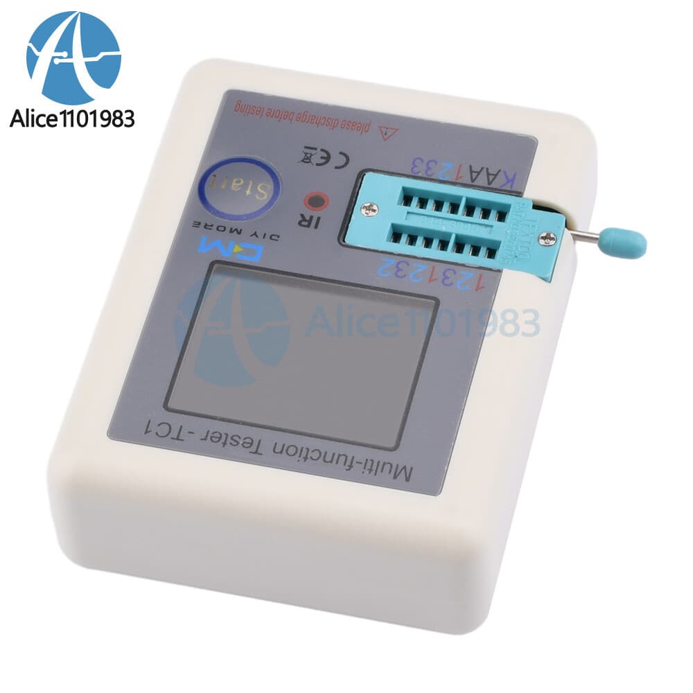 LCR-TC1 Transistor Tester Diode Capacitance Meter LCR ESR NPN PNP MOSFET Test 5