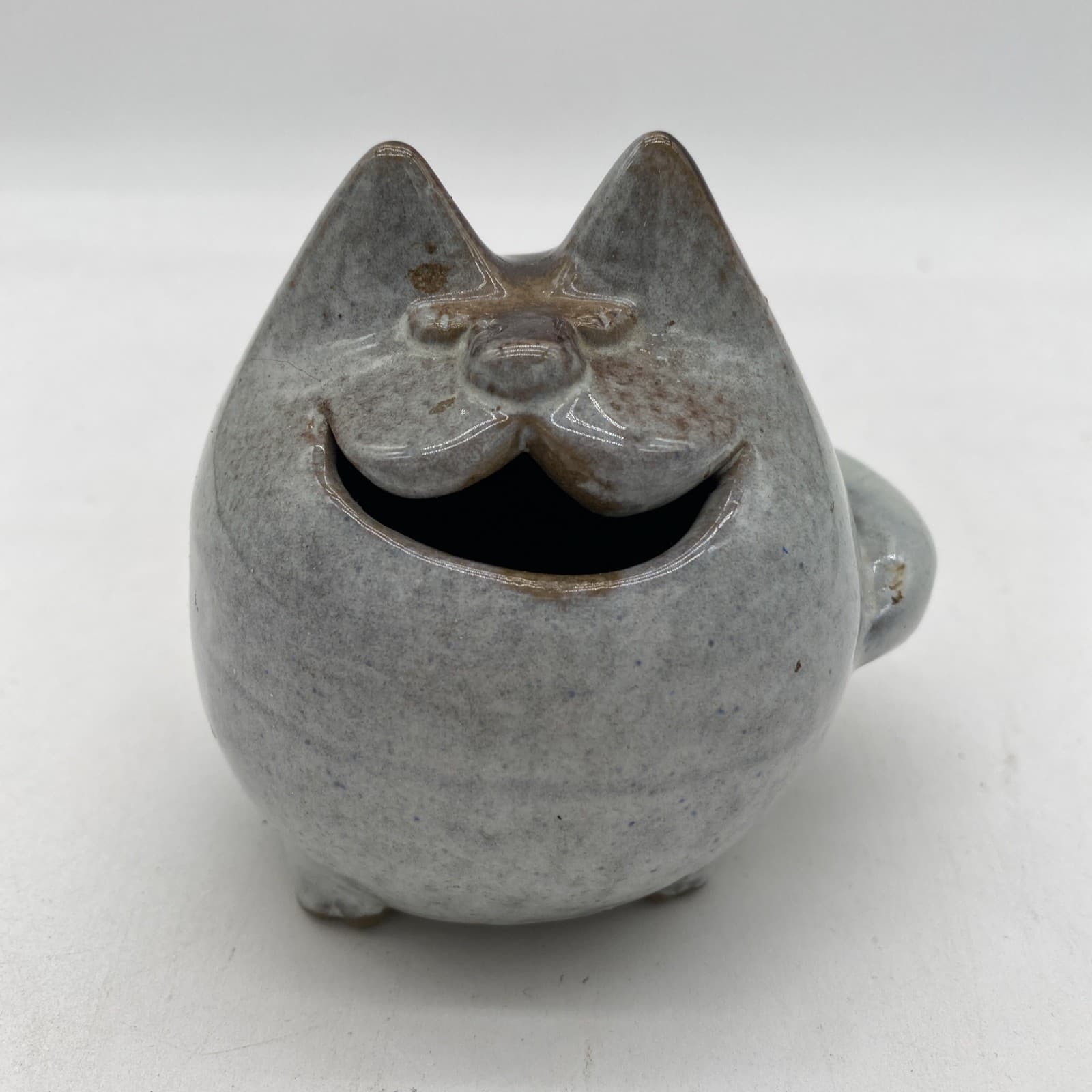 Peter Pots Pottery Cat Bank - Signed