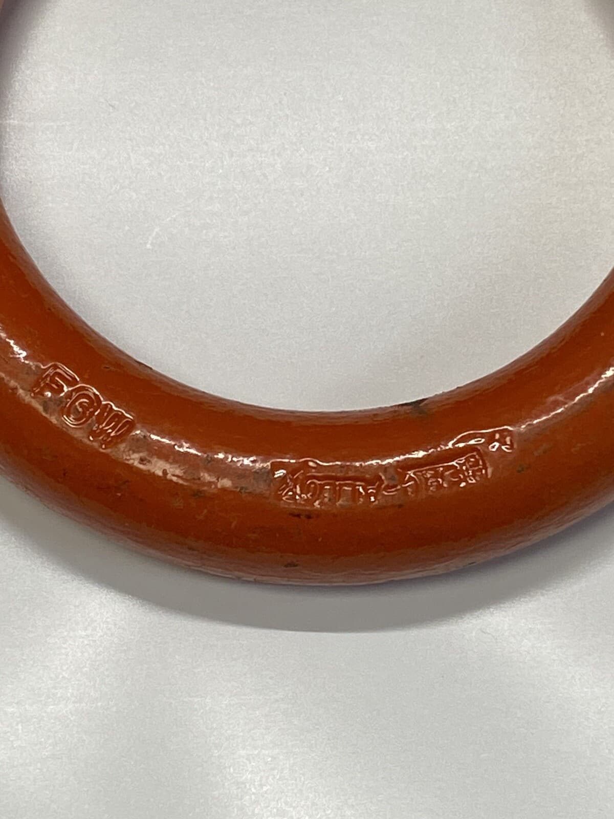 1"x4" FGW Lifting Round Rigging Link Ring Herc-Alloy 4