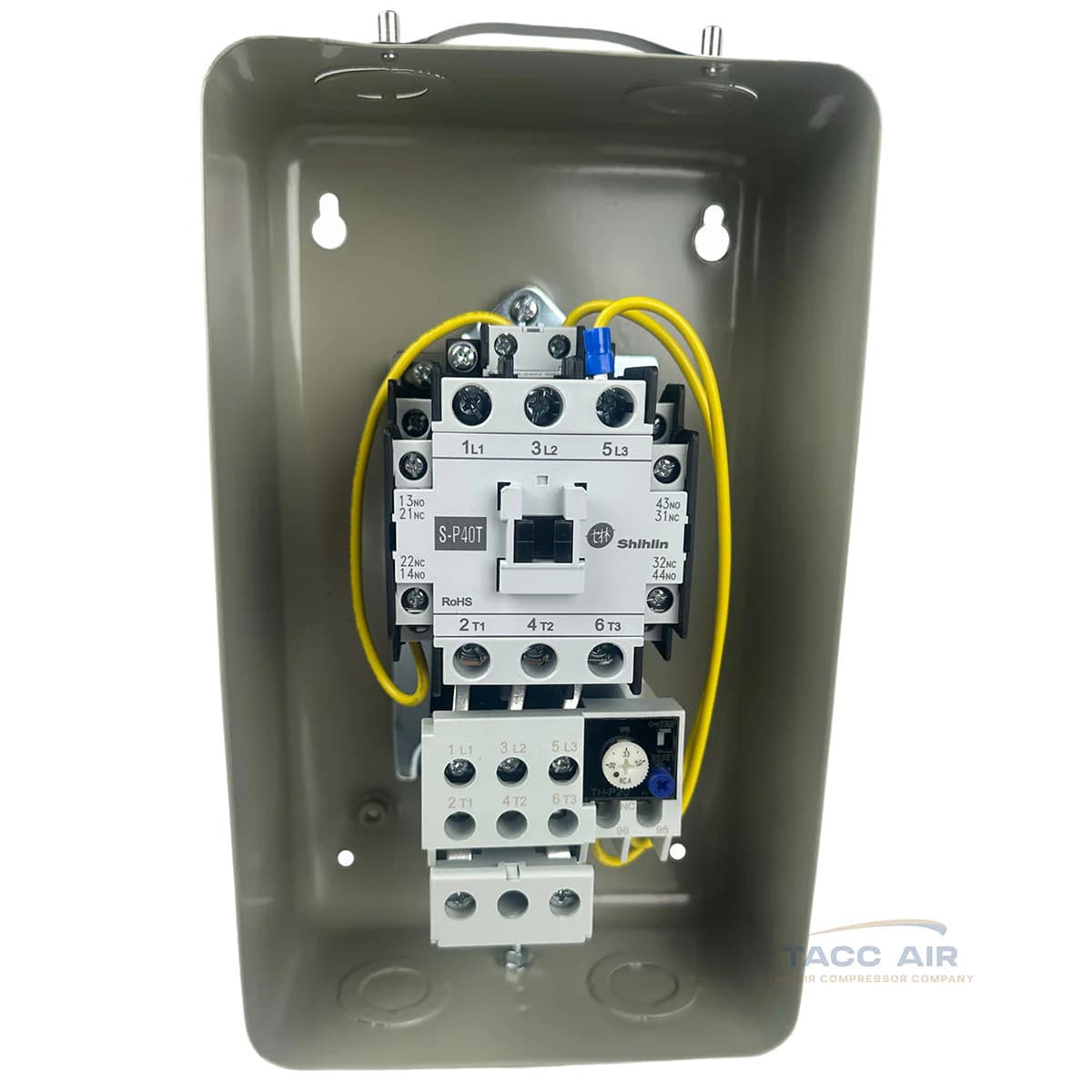 10 HP Three Phase Magnetic Starter Motor Control Switch Box 208 - 240 Volt 3 PH 6