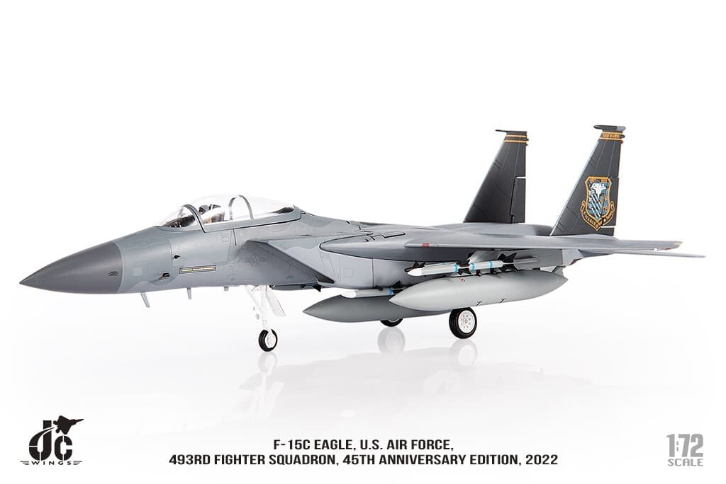 F-15C Eagle, USAF, 493rd Fighter Squadron, 2022, 1/72, JCW-72-F15-023 4