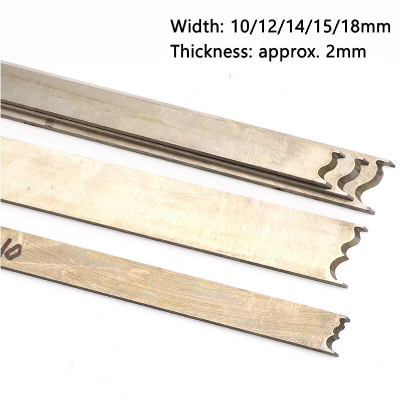 Width 10mm-18mm Double-Ended High Speed Steel Turning Tool For Bead Processing