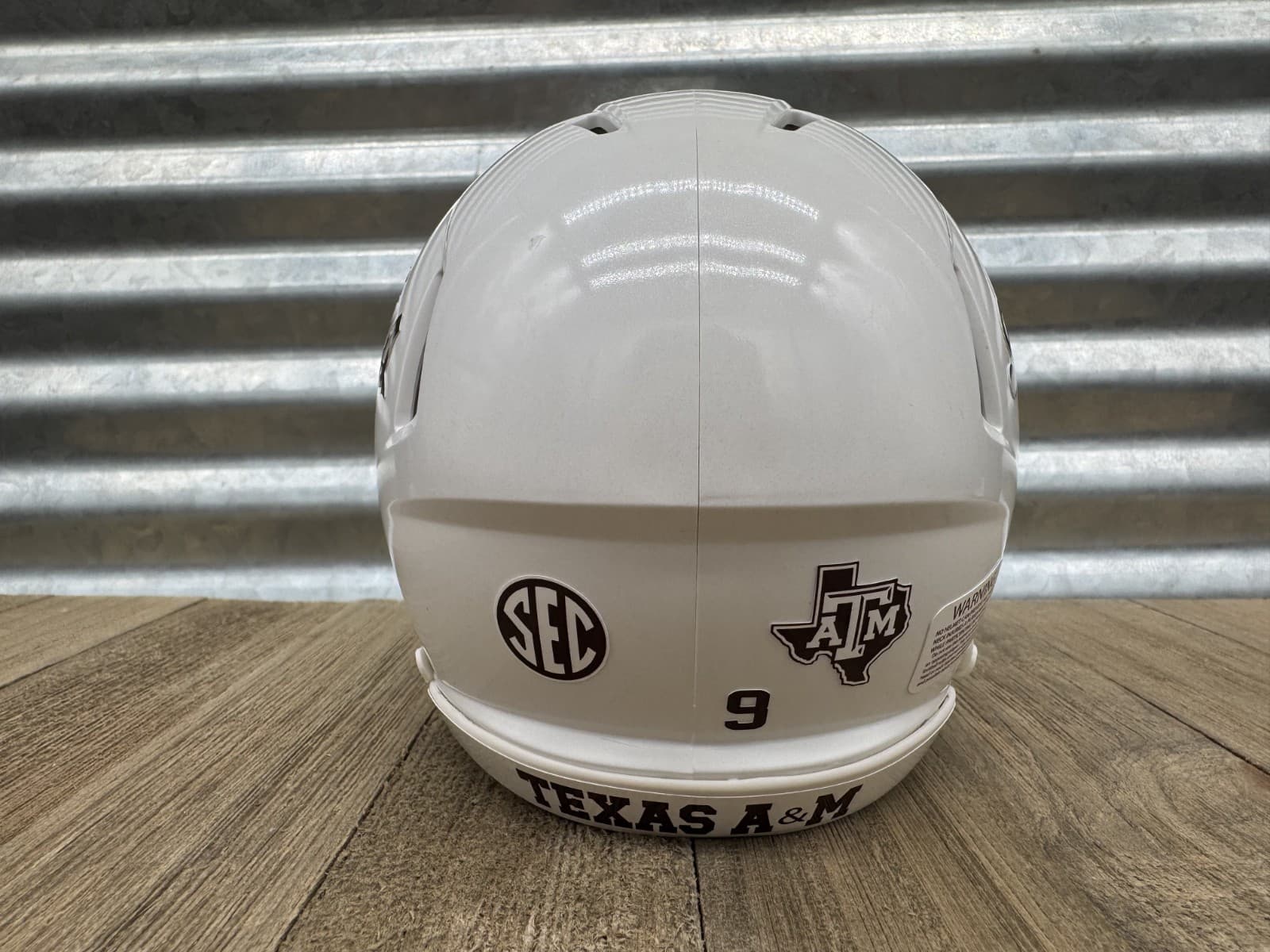 2025 Texas A&M Aggies vs Notre Dame Speed Mini Helmet 4