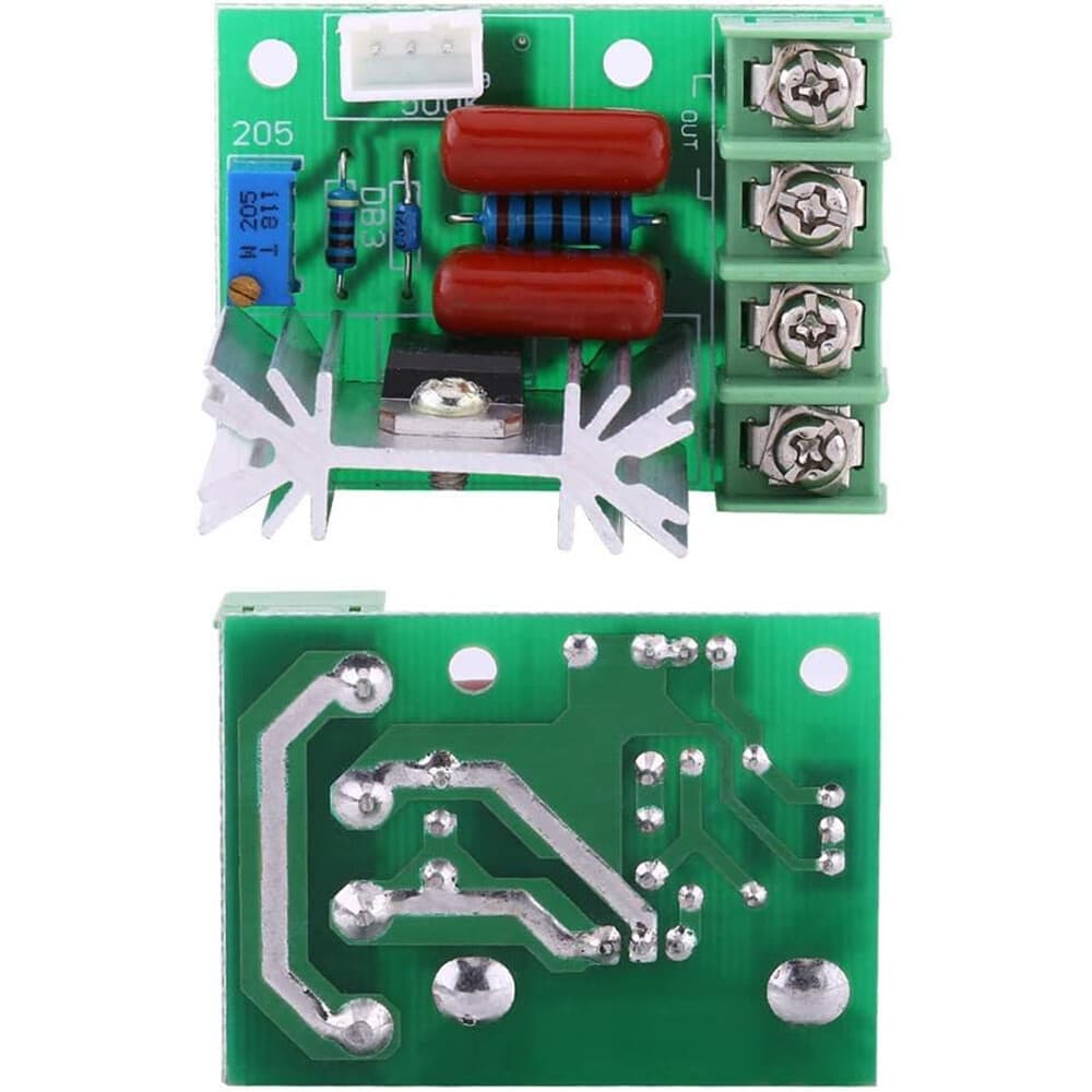 2x AC110-220V LED Dimmer Motor Speed Controller 2000W SCR Voltage Regulator 25A 6