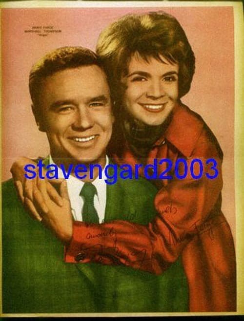 ANNIE FARGE MARSHALL THOMPSON Angel PRINTED SIGNATURE POSTER 60's