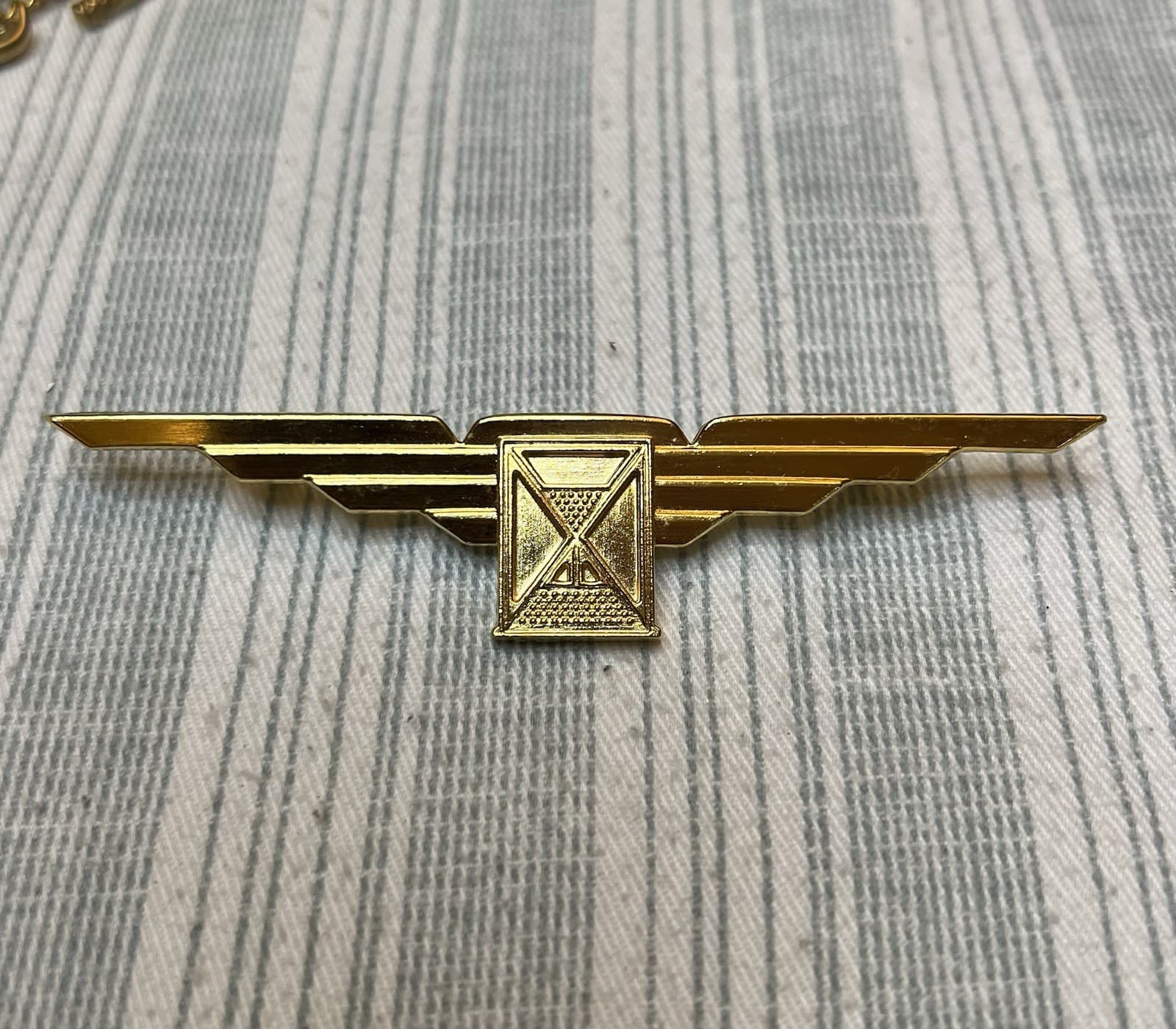 Vtg Longines Watches, Watch Company Logo Medallion, Emblem, Display NOS 4in