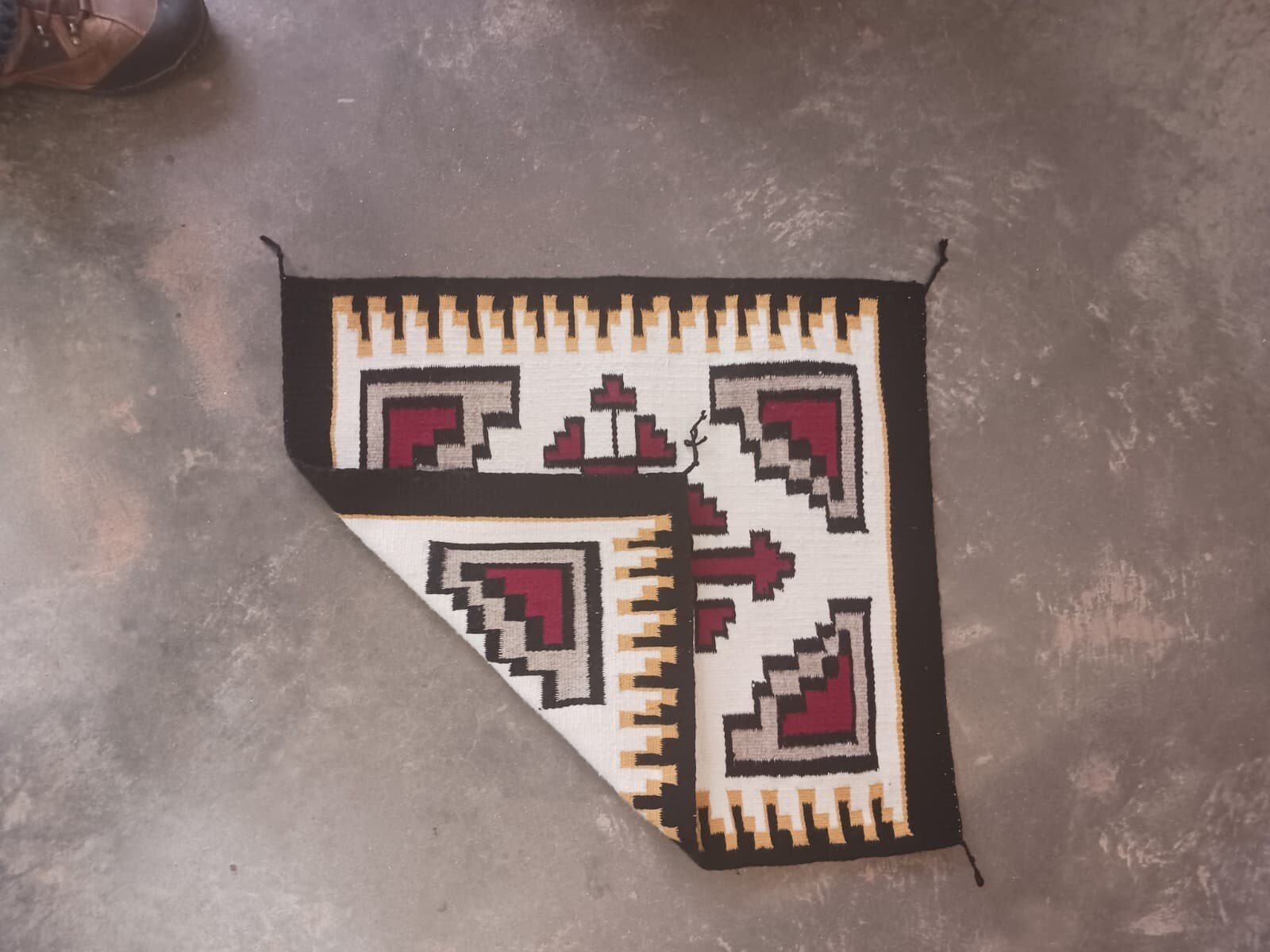 Navajo regional rug woven by Hester Watson very pleasing 5