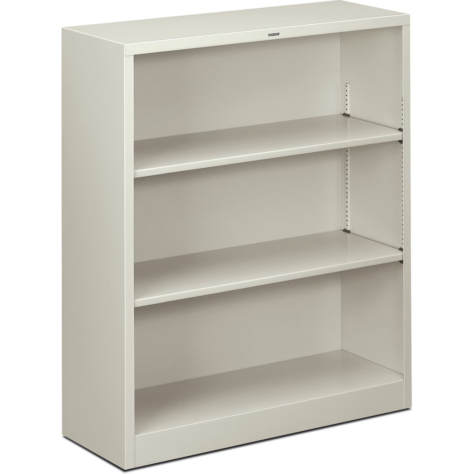 Hon Metal Bookcase - 34.5" X 12.6" X 41" - Steel - 3 X Shelf[ves] - Rust 2