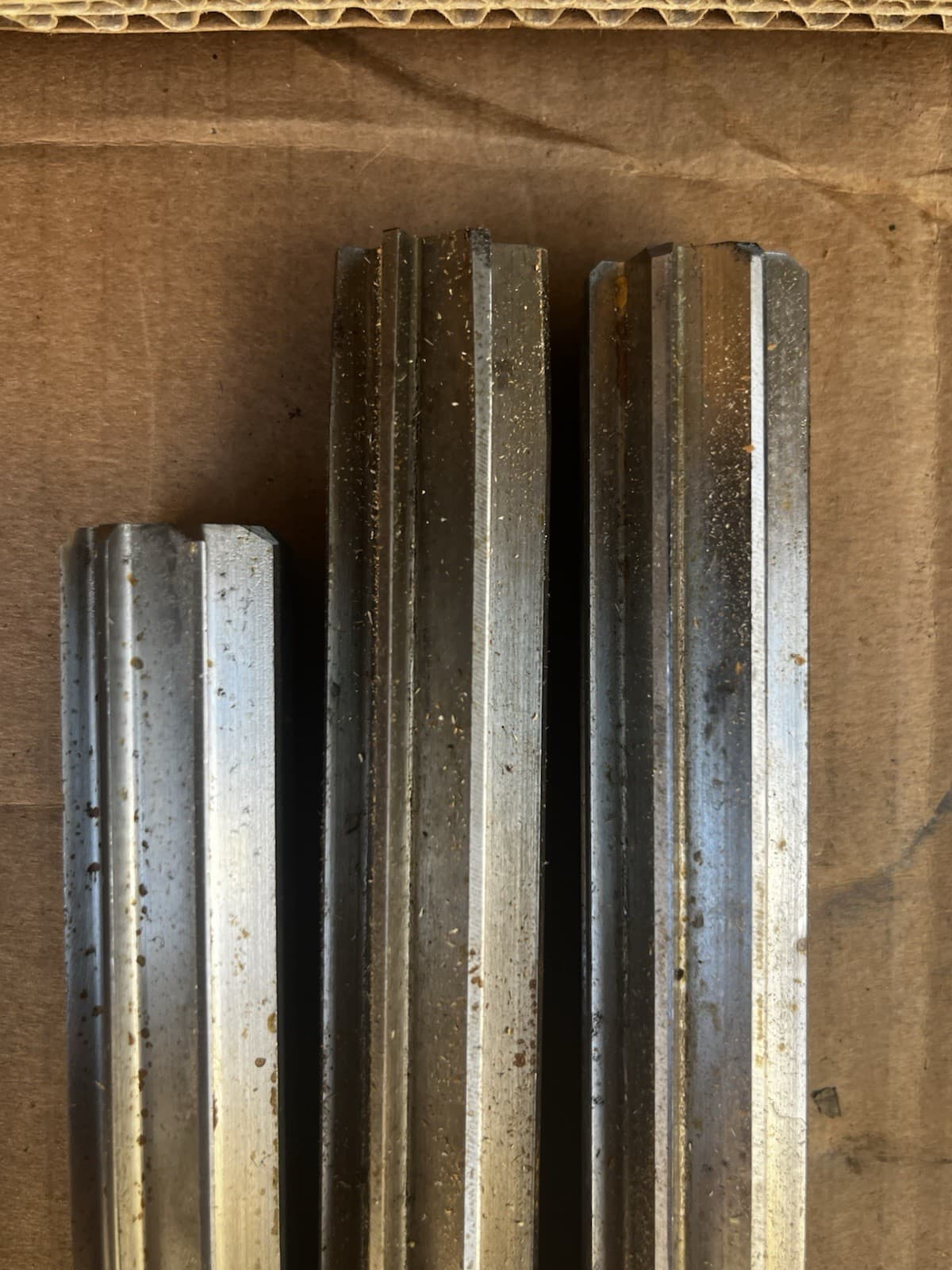 Lot Of 3 Cleveland Twist 1” Reamers 8 Flute Morse Taper 3 MT (Inv c3) 3