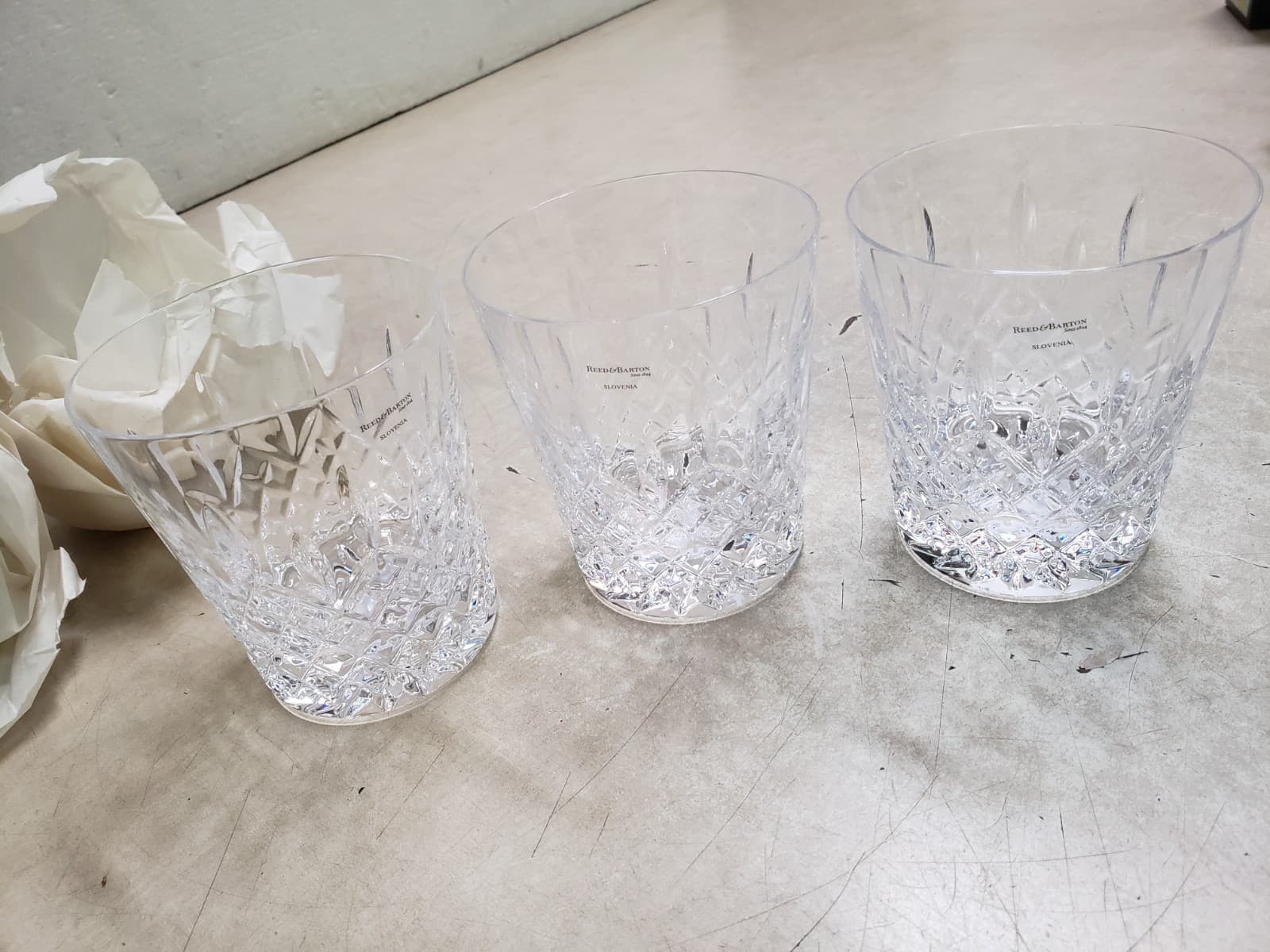 Reed & Barton Reed and Barton HAMILTON Double Old Fashioned, Set of 3 4