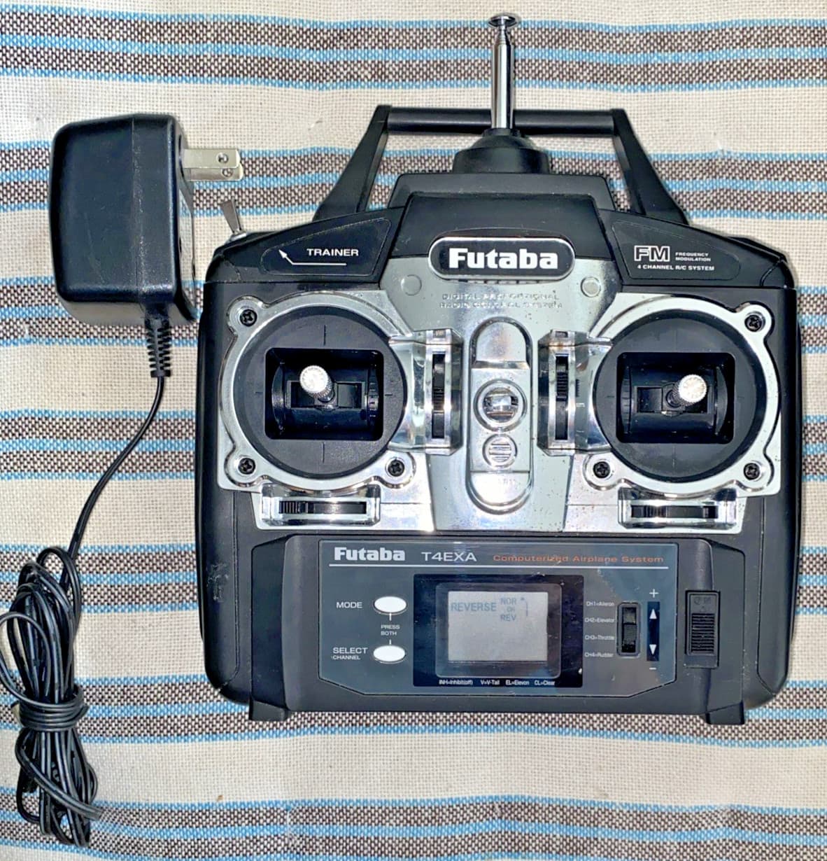 Futaba T4EXA 6-channel Radio Transmitter Controller Plane Airplane RC