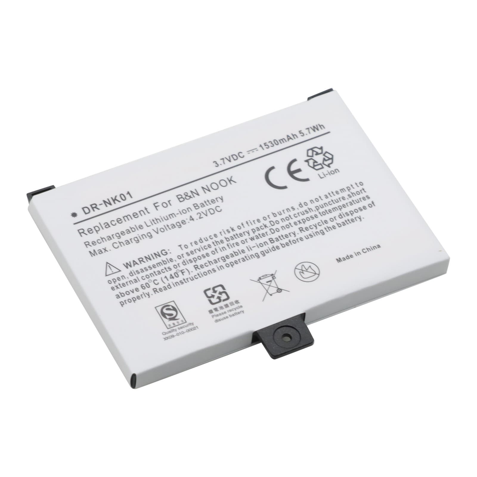 1530mAh BNRB454261 BNRB1530 Battery Barnes & Noble Nook Classic BNRV100 BNRZ100 3