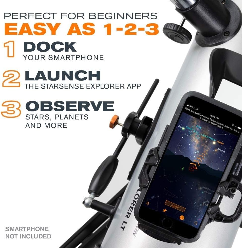 StarSense Explorer LT 114AZ Smartphone App-Enabled Telescope – Works with Sta... 4