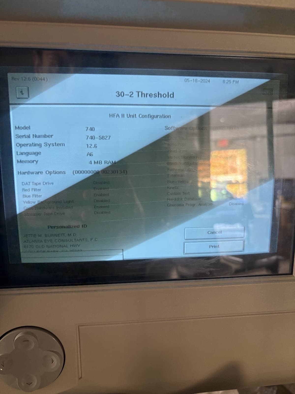 Zeiss 740 I Visual Field Analyzer-Tested and Working!!!! 6