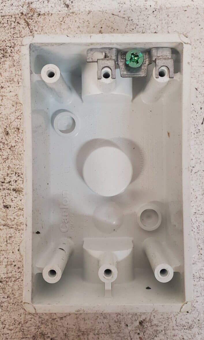 6 Qty Carlon Weatherproof Rectangular T-Boxes E381D (6 Qty) 4