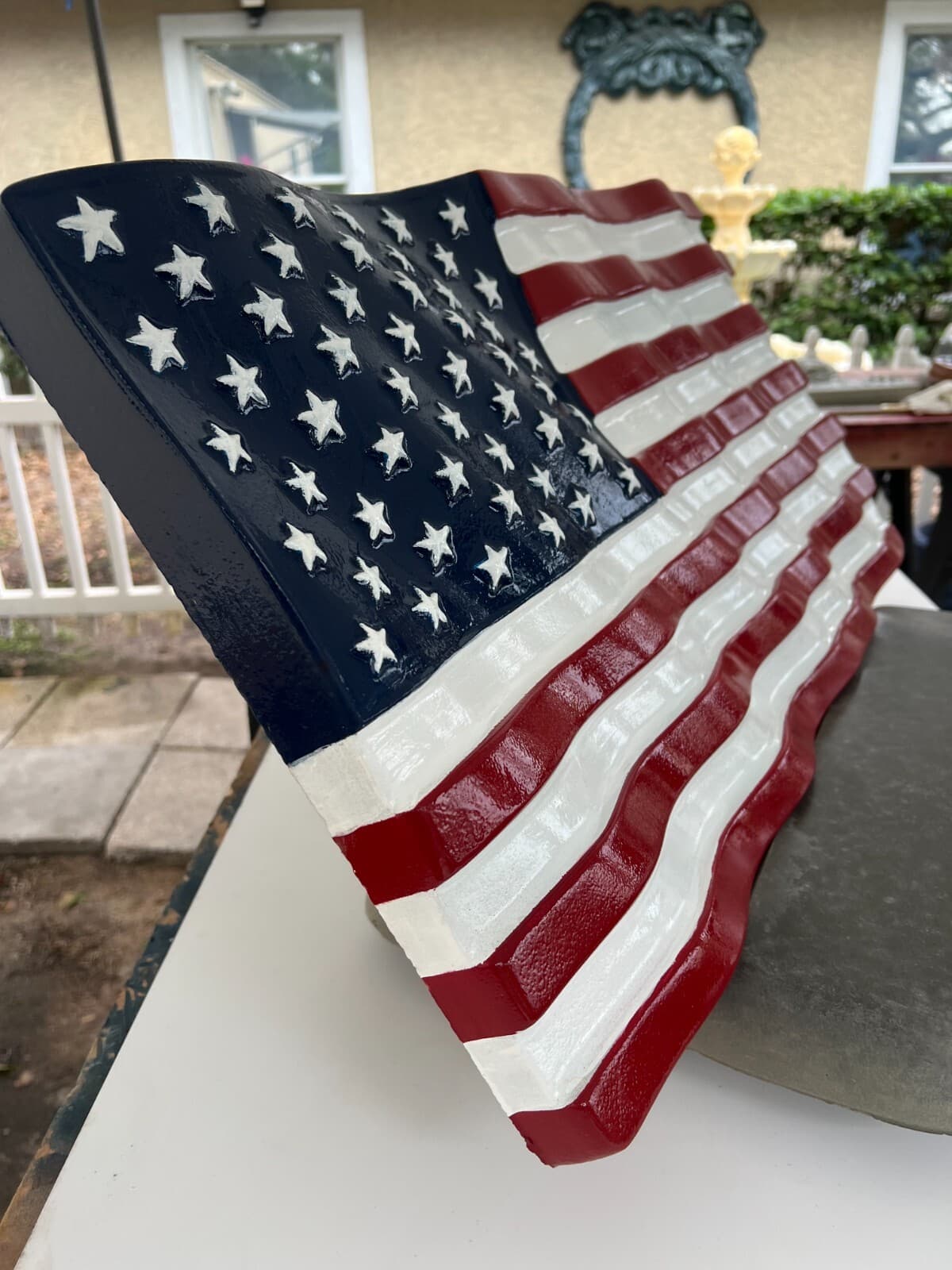 American Flag Concrete Mold Set 6