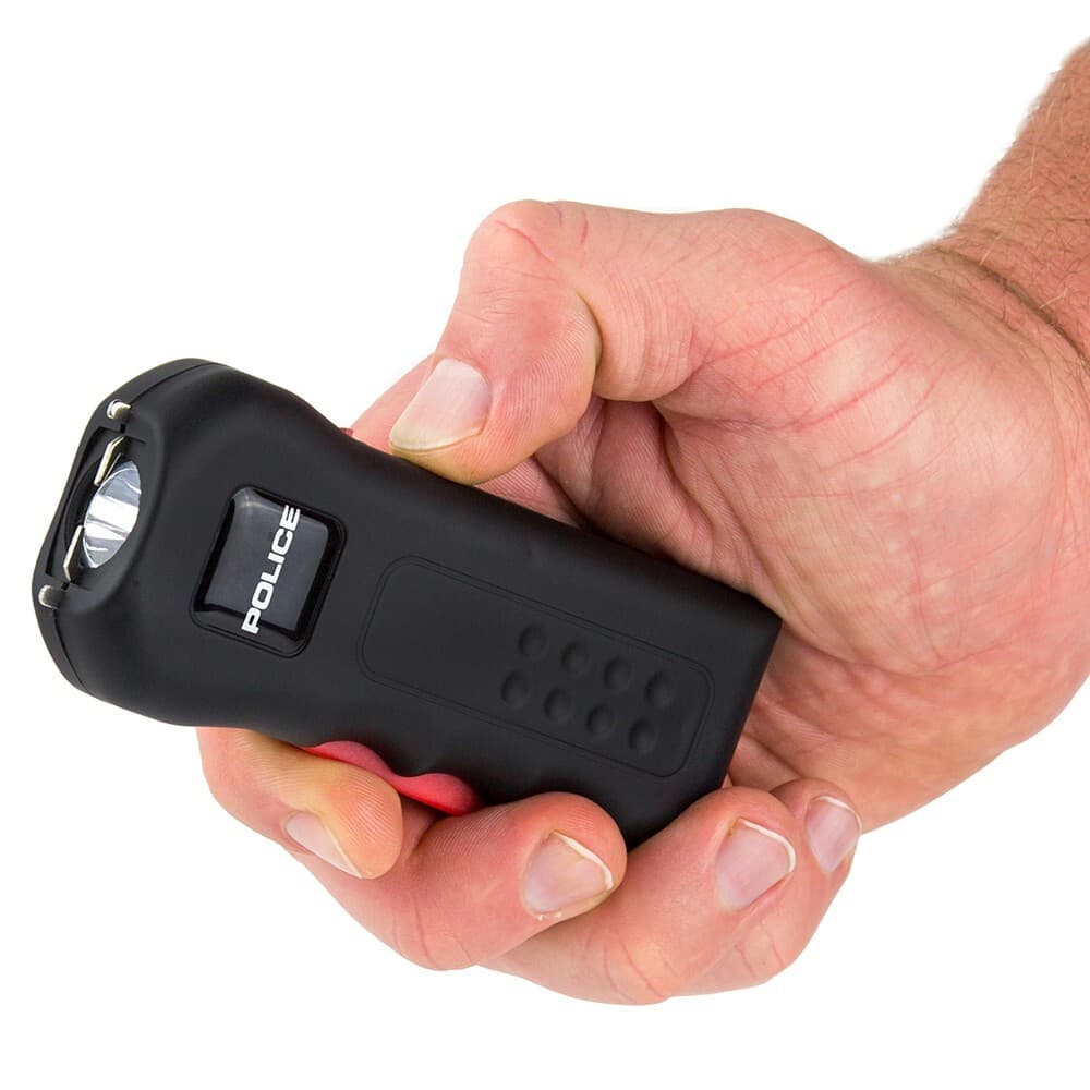 POLICE Stun Gun Burn Pepper Spray Combo Self Defense 512 Black 4