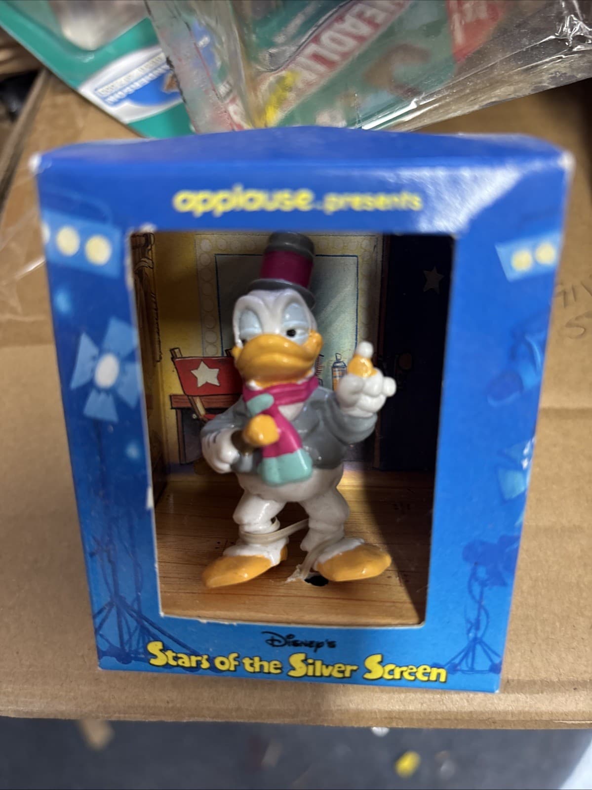 Disney Donald Duck Starsof The Silver Screen Applause PVC Toy Figure W.C Fields 2