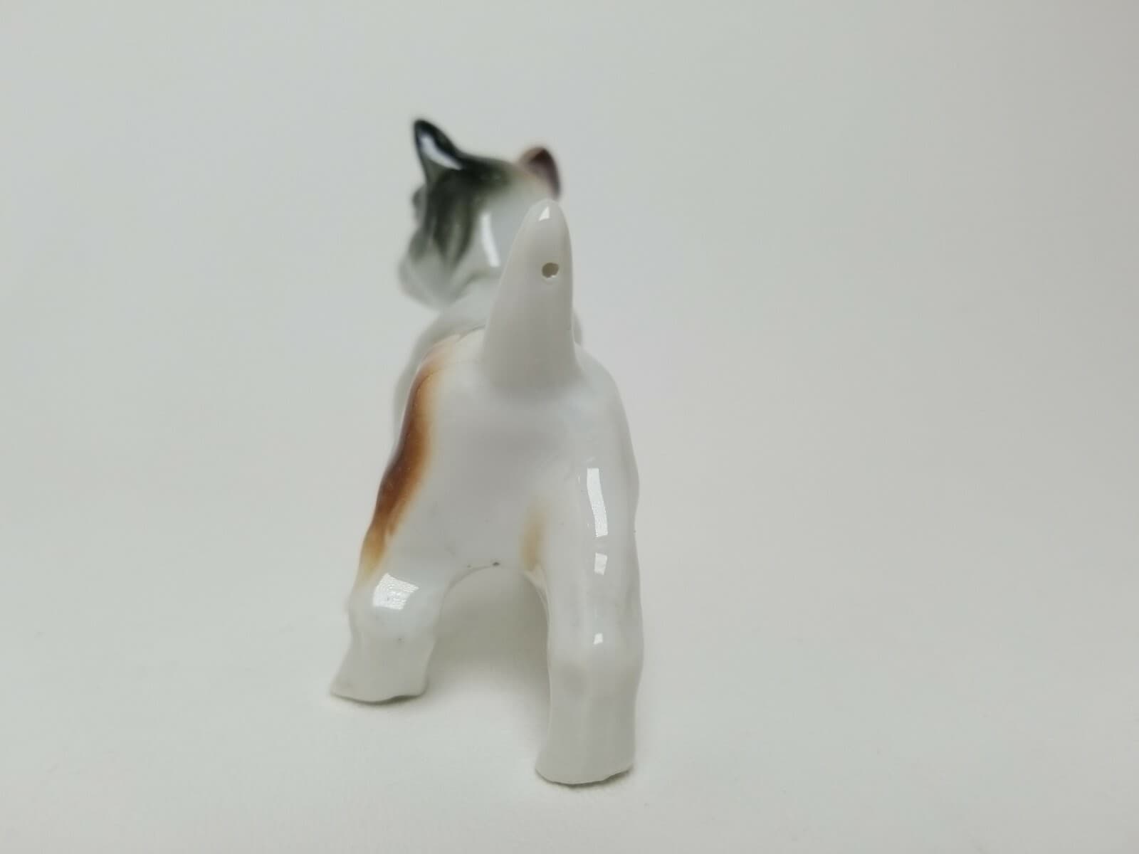 Vintage Porcelain Bulldog Made in Japan 2.75" x 3.5" Figurine  4